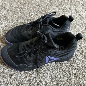 Reebok CrossFit Nano 6.0. Size 9 men’s Black/Purple gym shoes trainers
